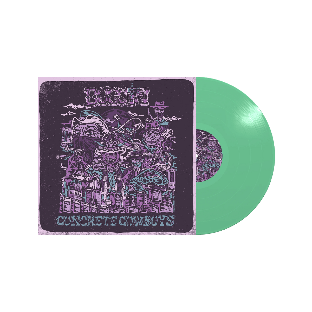 Concrete Cowboys 12" Vinyl - Mint Green