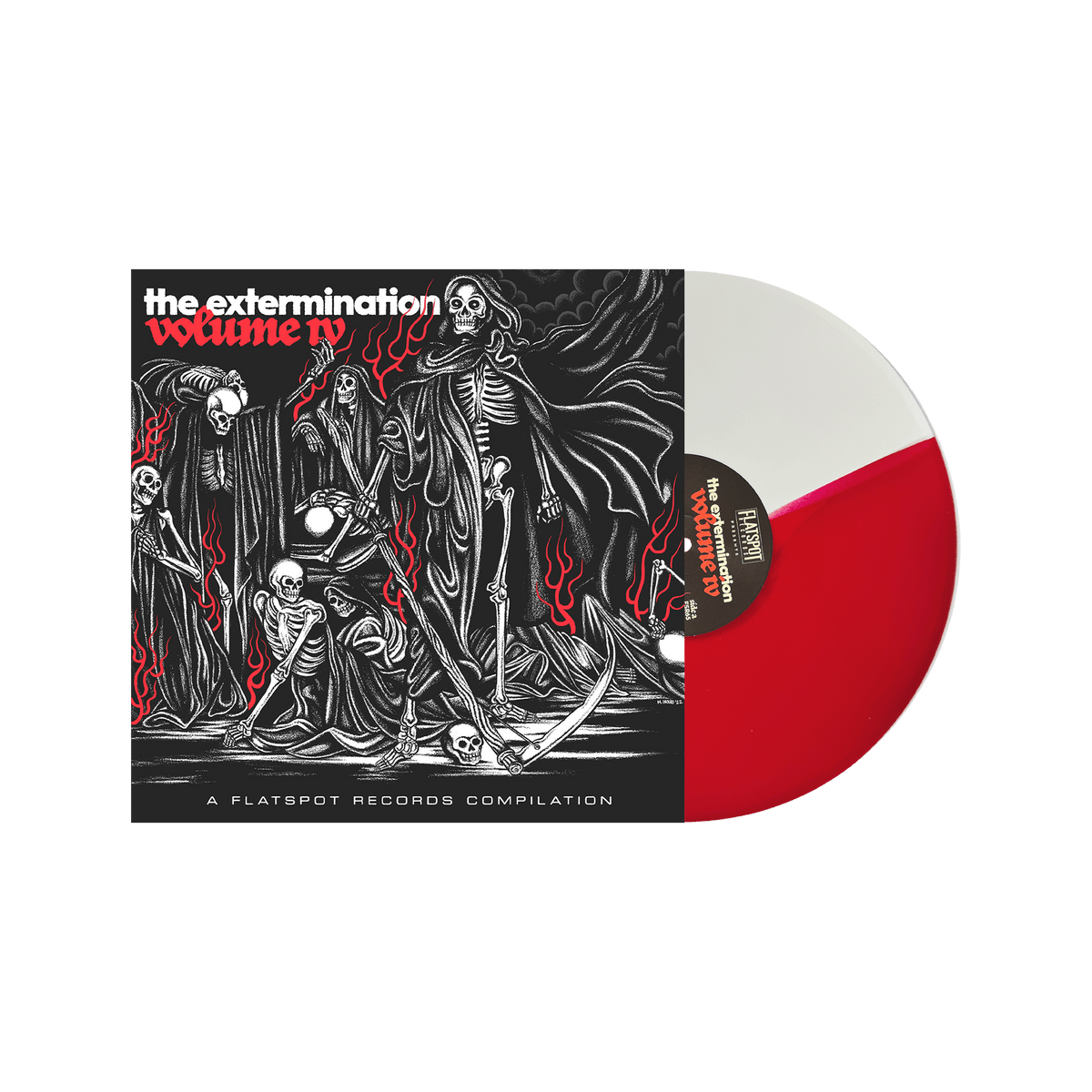 The Extermination Vol 4 12" Vinyl - Half Red/Half White