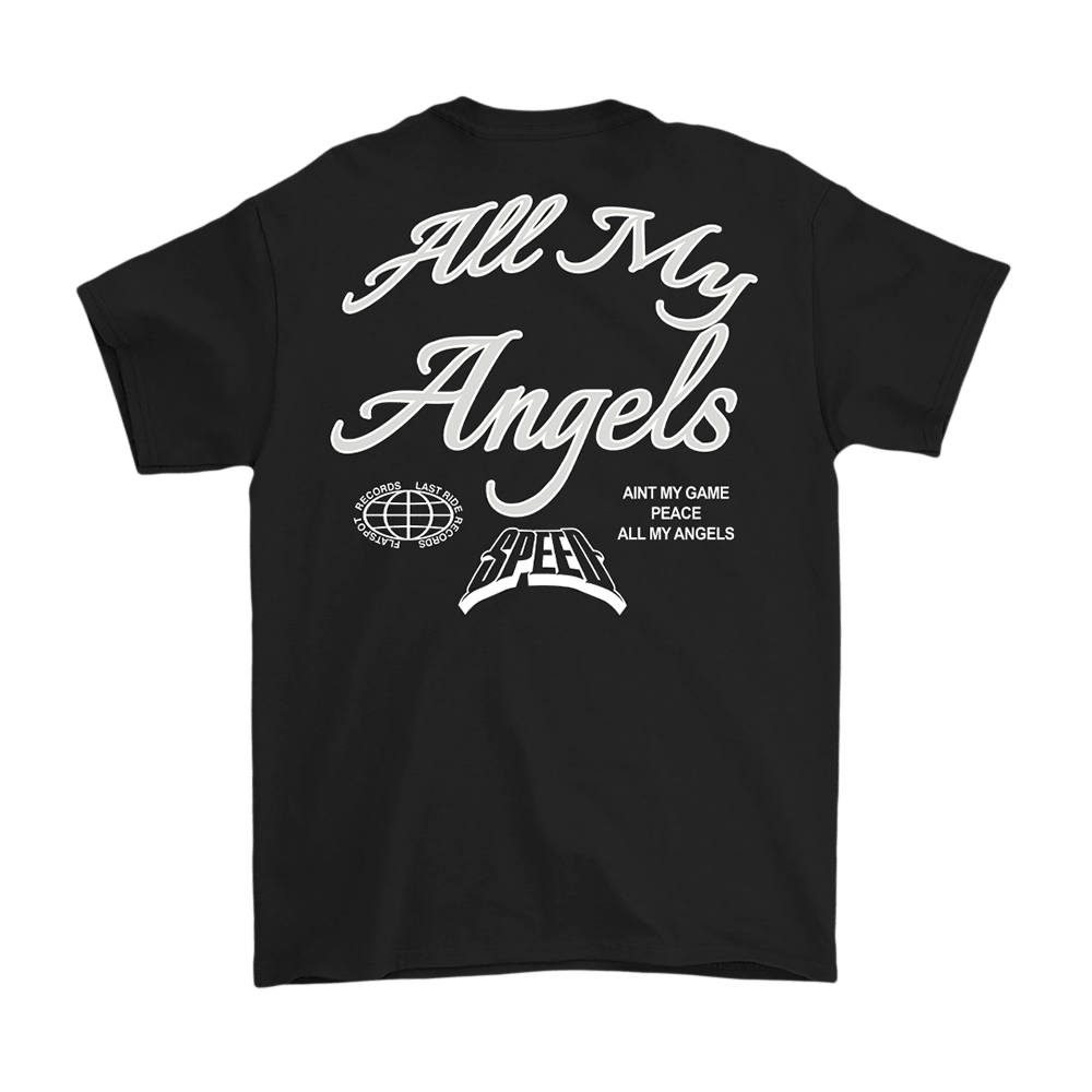 All My Angels Tee - Black
