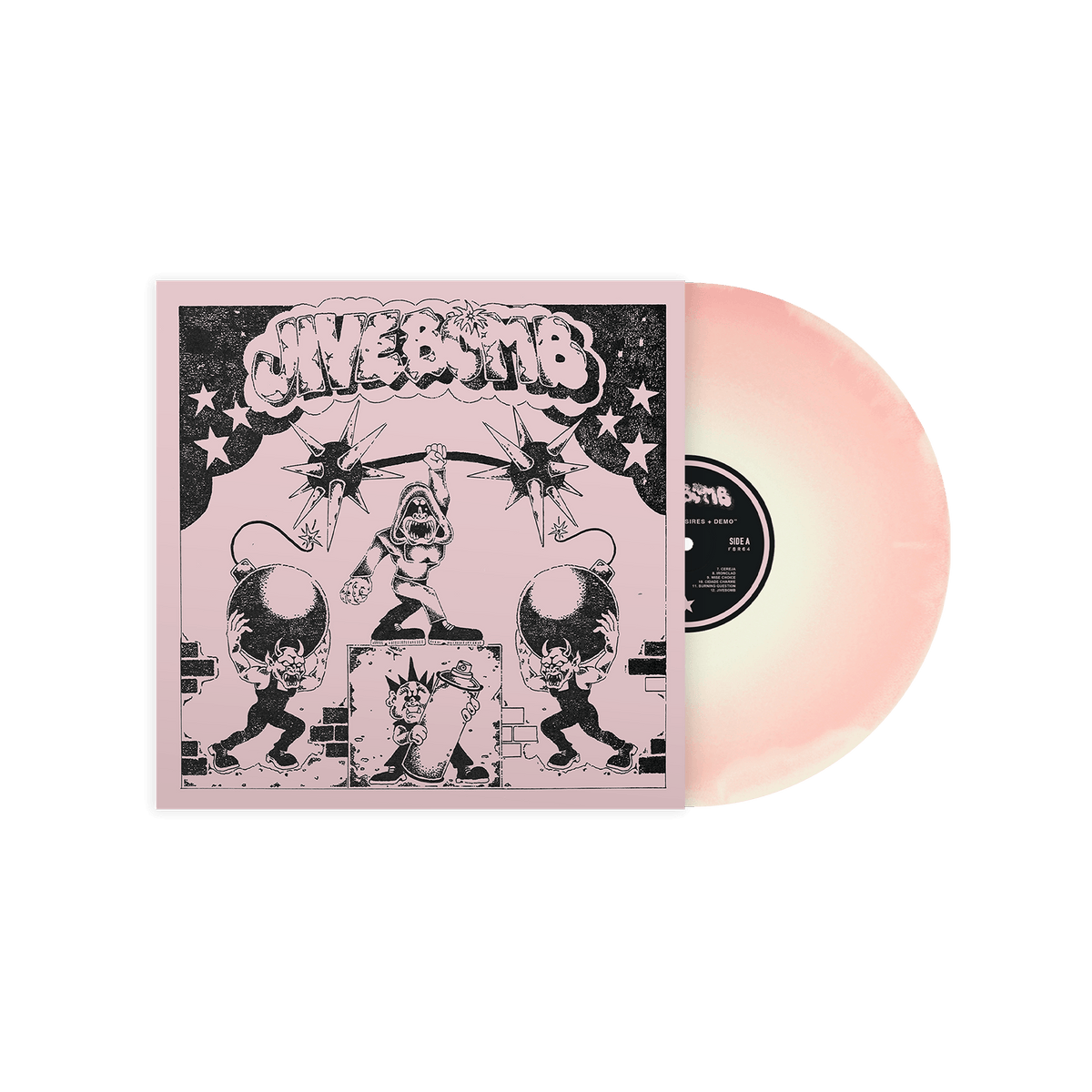 Primitive Desires Demo 12" Vinyl - Pink/White/Bone