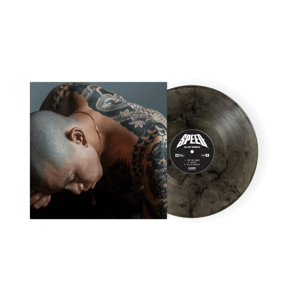 All My Angels 12" Vinyl - Silver Marble
